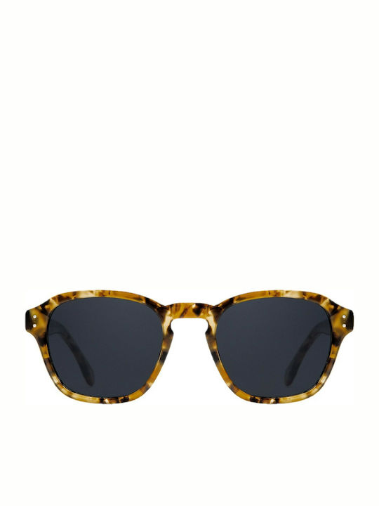D.Franklin 998 Carey Sunglasses with Beige Tartaruga Plastic Frame and Gray Lens DFKSUN1350-0020-UNI
