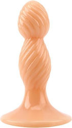Chisa Novelties Prof.Jason C Wave Probe Dop Anal Mediu Flesh 10.9cm