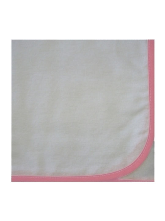 Natalino Bebelino Flannel Swaddle Blanket Pink 90x90cm