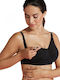 Carriwell Carri-Gel Maternity & Nursing Sports Bra with Clips Black