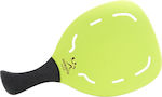 My Morseto Gold Beach Racket Green with Slanted Handle Black