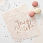 Papierservietten Team Bride 20 Stk.