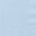 Paper napkins 33x33cm. light blue monochrome 20pcs.