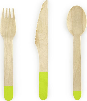 Wooden Cutlery-Lahani set of 18 pieces.