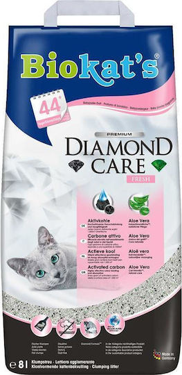 Biokat's Diamond Care Fresh Bentonite Cat Litter with Scent Φρεσκάδας 8lt