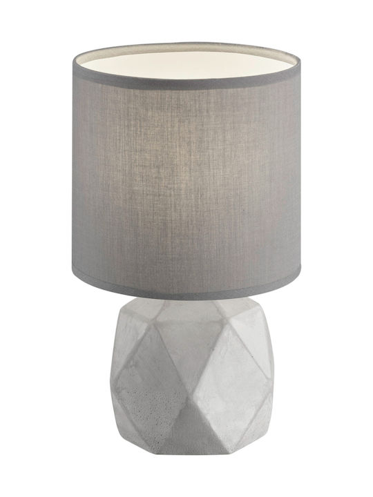 Trio Lighting Pike Modern Table Lamp E14 Gray/Gray