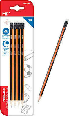 Madrid Papel Pencil HB Orange 4pcs