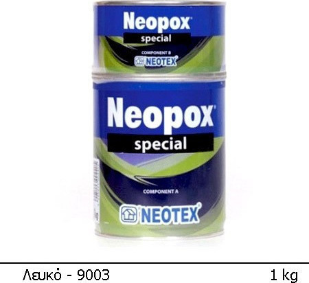 Neotex Αντιδιαβρωτικό Χρώμα Neopox Special 1kg Λευκό | Skroutz.gr