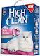 High Clean Άμμος Γάτας Μπετονίτης με Άρωμα Baby Powder 6lt