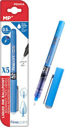 Madrid Papel Pen Ballpoint 0.5mm with Blue Ink