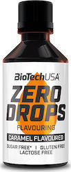 Biotech USA Zero Drops Drops with Aroma Caramel Gluten free 50ml