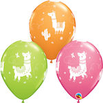 Latex balloons Lama 28cm 25pcs.