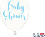 Transparenter Ballon "Baby Shower" 30cm 5Stk.