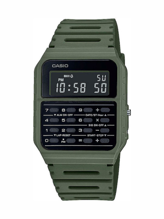 Casio Calculator Digital Men's Watch 43.2mm Bat...