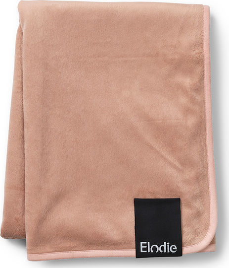 Elodie Details Одеяло Детски пелени за пелени Pearl Velvet Велур Розов 75x100см.