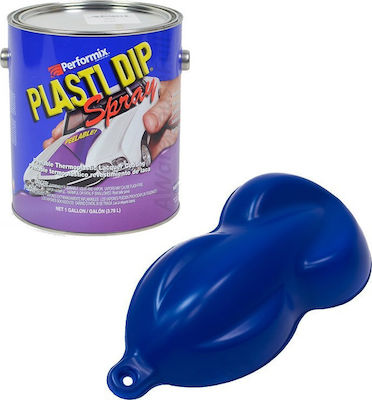 Plasti Dip Χρώμα Προστατευτικού Φιλμ 1lt Flex Blue Unthinned
