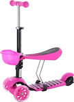 Nils Kinderroller HLB08 3-Rad mit Sitz Rosa