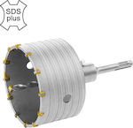 Ingco Διαμαντοκορώνα SDS με Διάμετρο 100mm για Μπετό, Τούβλο και Πλακάκι