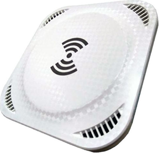 Treqa Asynchronous Handyladegerät Qi Pad 10W Weiß (TR-W8)