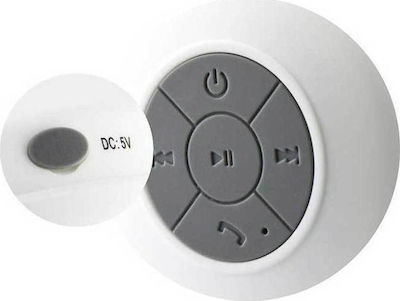 BTS-06 Bluetooth-Lautsprecher 3W mit Batterielaufzeit bis zu 6 Stunden Weiß