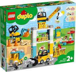 Lego Duplo Tower Crane & Construction for 2+ Years Old