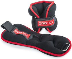 Gymstick 2x 1kg Neoprene Wrist & Ankle Weights 2 x 1kg