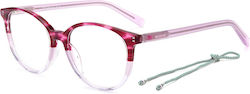 Missoni Damen Acetat Brillengestell Braun Schil...