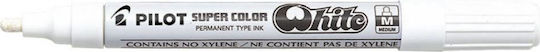 Pilot Super Color Ανεξίτηλος Μαρκαδόρος Λευκό 4.5mm