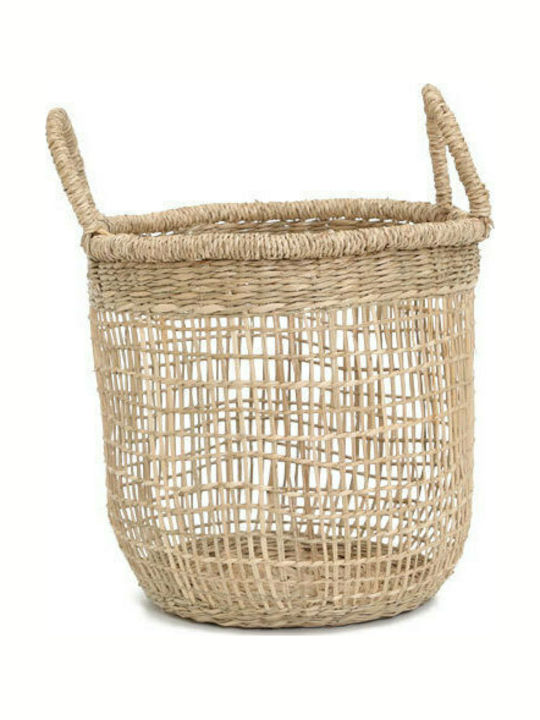 Wicker Decorative Basket Sandycay 25x25x27cm Soulworks