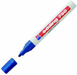 Edding 750 Ανεξίτηλος Μαρκαδόρος Μπλε 4mm