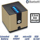 KB900 Bluetooth Speaker 3W with Battery Life up to 3 hours Gold