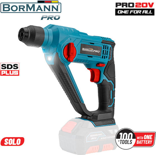 Bormann Pro BBP3200 Impact Demolition Hammer Battery 20V Solo with Chuck SDS Plus