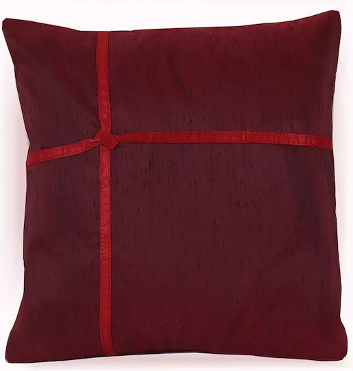 Mc Decor Sofa-Kissen 1963-3 Burgundisch 45x45cm