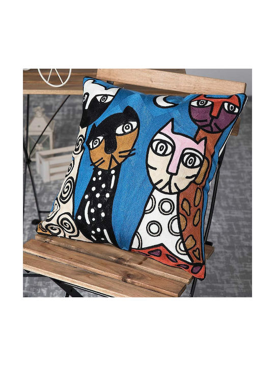Sette Colori Față De Pernă Multicolor 81 45x45cm