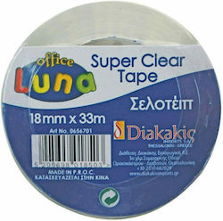 Luna Σελοτέιπ Super Clear 18mm x 33m Luna Σελοτέιπ Super Clear 18mm x 33m