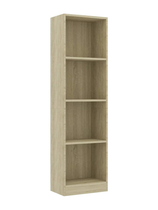 Bookcase Sonoma Oak 40x24x142cm