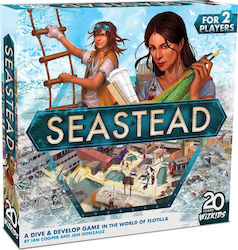 WizKids Board Game Seastead for 2 Players 12+ Years 87521 (EN)