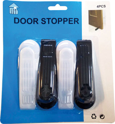 Door Wedge Plastic Multicolour 4pcs