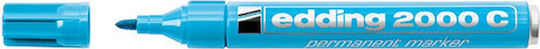 Edding 2000C Ανεξίτηλος Μαρκαδόρος Γαλάζιος 3mm