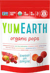 YumEarth Lutscher Organic Pops mit Geschmack Obst 85gr 14Stück