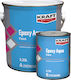 Kraft Epoxy Aqua Paint Χρώμα Λευκό 3lt