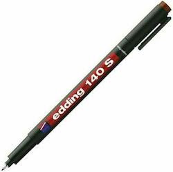 Edding 140S Μαρκαδόρος Διαφανειών Καφέ