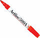 Artline 500A Μαρκαδόρος Πίνακα Κόκκινος 2mm