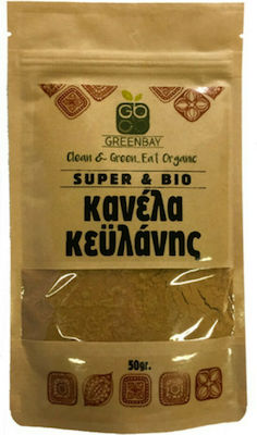 Green Bay Κανέλλα Βιολογικό Κεϋλάνης σε Σκόνη 50gr