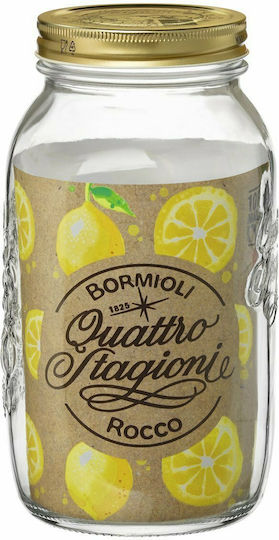 Bormioli Rocco Quatro Stagioni General Use Jar with Lid Glass Transparent 1500ml