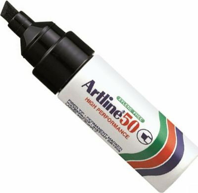 Artline 50 Permanent Marker 6mm Black