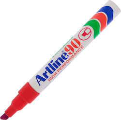 Artline 90 Marker Permanent 5mm Roșu