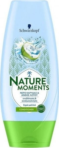 Schwarzkopf Nature Moments Νερό Καρύδας & Άνθος Λωτού Conditioner για Όλους τους Τύπους Μαλλιών 200ml