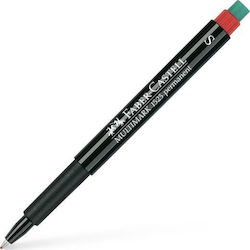 Faber-Castell Multimark 1523 Μαρκαδόροι για CD/DVD Κόκκινοι 0.4mm Σετ 10τμχ
