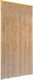 vidaXL Bamboo Door Curtain Brown 90x220cm 43721